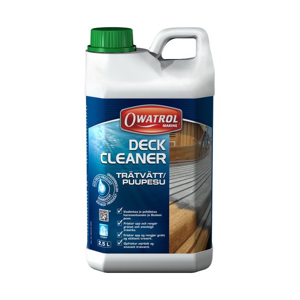 Owatrol deck cleaner 2,5 liter