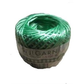 Sejlgarn nylon ca. 100 meter - Grn