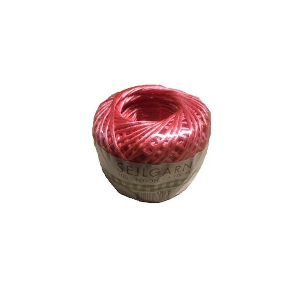 Sejlgarn nylon ca. 100 meter - Rd