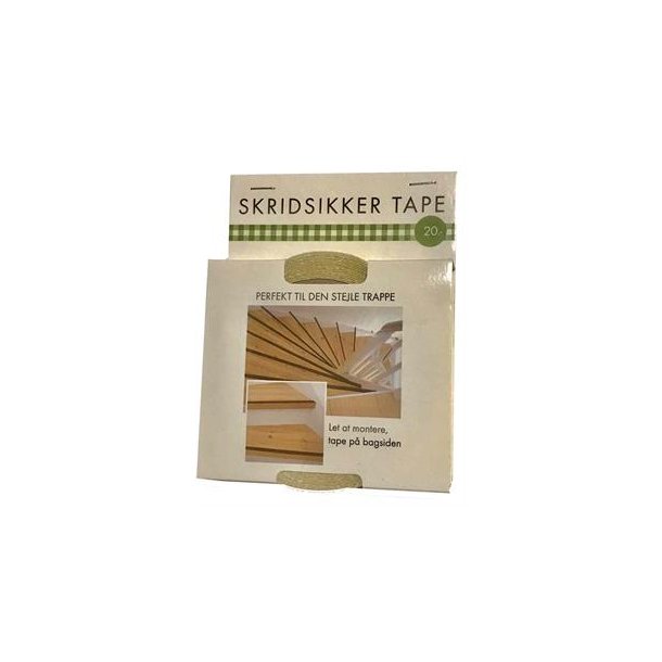 Skridsikker tape gul 24 mm x 5 meter