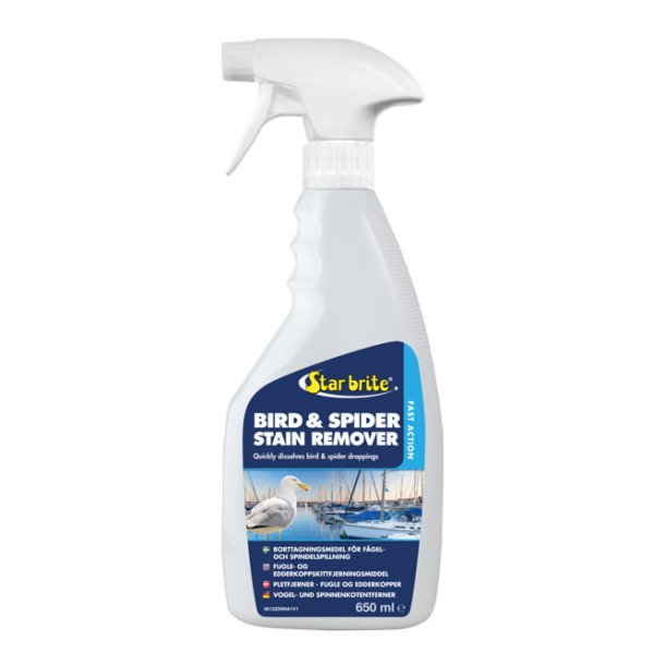 Bird &amp; Spider stain remover Star brite 650 ml.