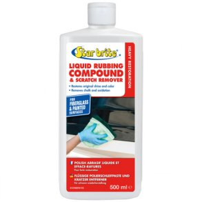 Liquid Rubbing compound and Scratch remover Star brite 500 ml.