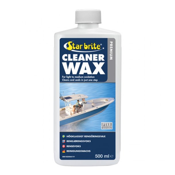 Premium Cleaner Wax Star brite 500 ml.