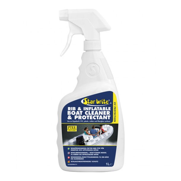 RIB &amp; Inflatable boat cleaner and protectant Star brite 1000 ml.