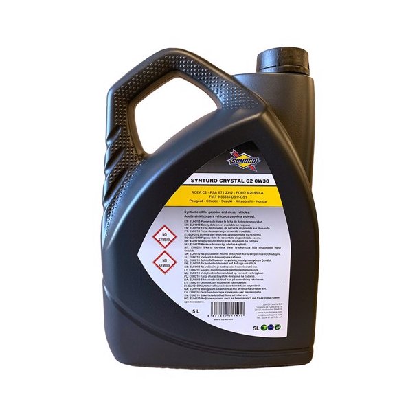 Sunoco Synturo Crystal 0W-30 C2 - 5 Liter