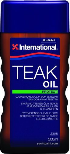 Huile pour Teck International Traitement du Bois 500ml 2