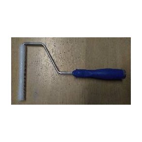 Udluftningsrulle vertikale spor plast 19 x 152 mm