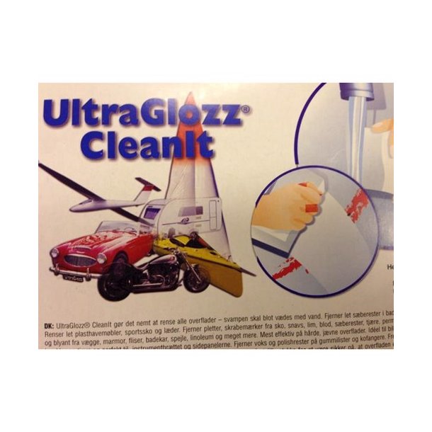 Ultraglozz cleanit svamp - 6 Stk