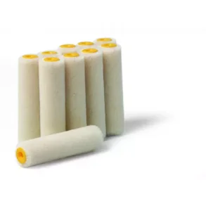 10 stk. Malerruller 10 cm til bundmaling, gelcoat og topcoat - velour 4 mm luv