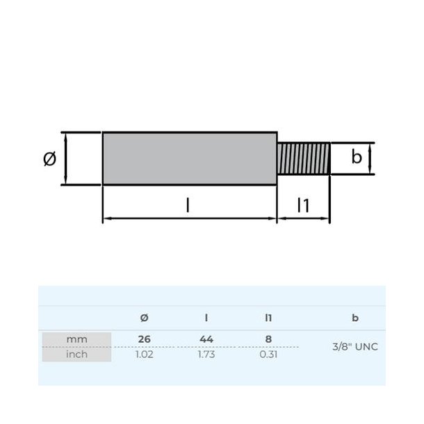 Zinkanode Volvo Plug Zn 838661